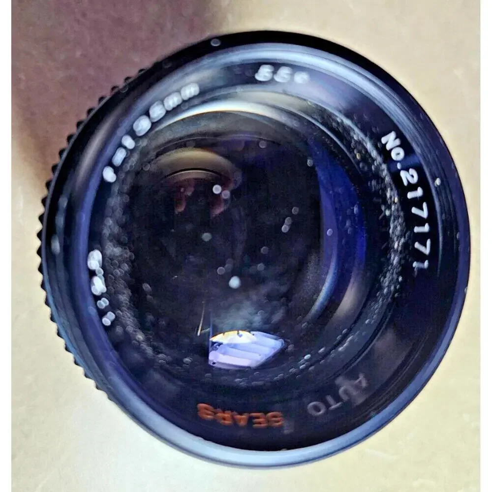 SEARS MULTI COATED 1:2.8 f=135mm AUTO MANUAL CAMERA LENS MOD NO. 202 KOREA